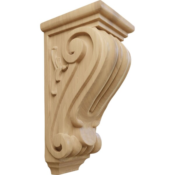 Ekena Millwork 4 1/2"W x 5"D x 10"H Medium Classical Corbel, Cherry CORW04X05X10CLCH - main